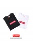 シュプリーム Tシャツ 赤いボックスロゴ カッコイイ supreme 2色選べ