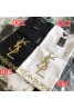 YSL イブサンローラン Ｔシャツ半袖 コットン製 丸首ソフト キラキラゴールデンlogo付き カジュアル ファッションお洒落 カップル向け 男女兼用