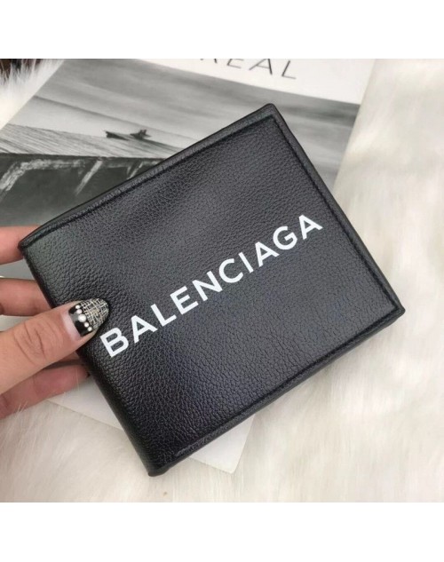 バレンシアガ サイフ 財布 黒 多機能 携帯便利 二つ折り カード入れ レザー 品番：X-LI-BAL-56647ラインでご注文の際、品番を教えてください
