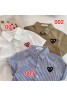 CDG コムデギャルソン Ｔシャツ 子供服 半袖 3色  90 - 140cm