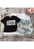 グッチ 子供服 tシャツ 半パンツ セット 2色 90 - 160cm 品番：X-LI-GG-56639ラインでご注文の際、品番を教えてください