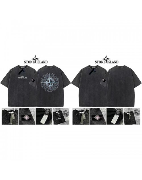 STONE ISLAND T恤 tシャツ 品番：X-LI-STO-56668ラインで在庫確認とご注文の際、品番を教えてください